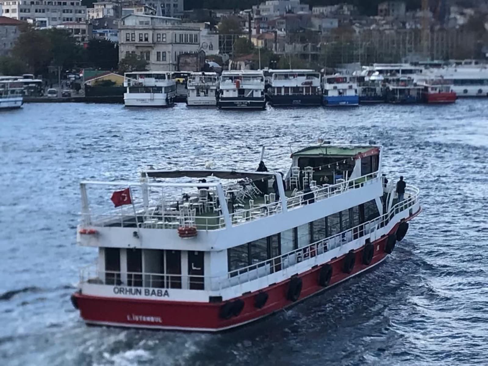 Luma Yacht motor yacht on the Bosphorus, Istanbul