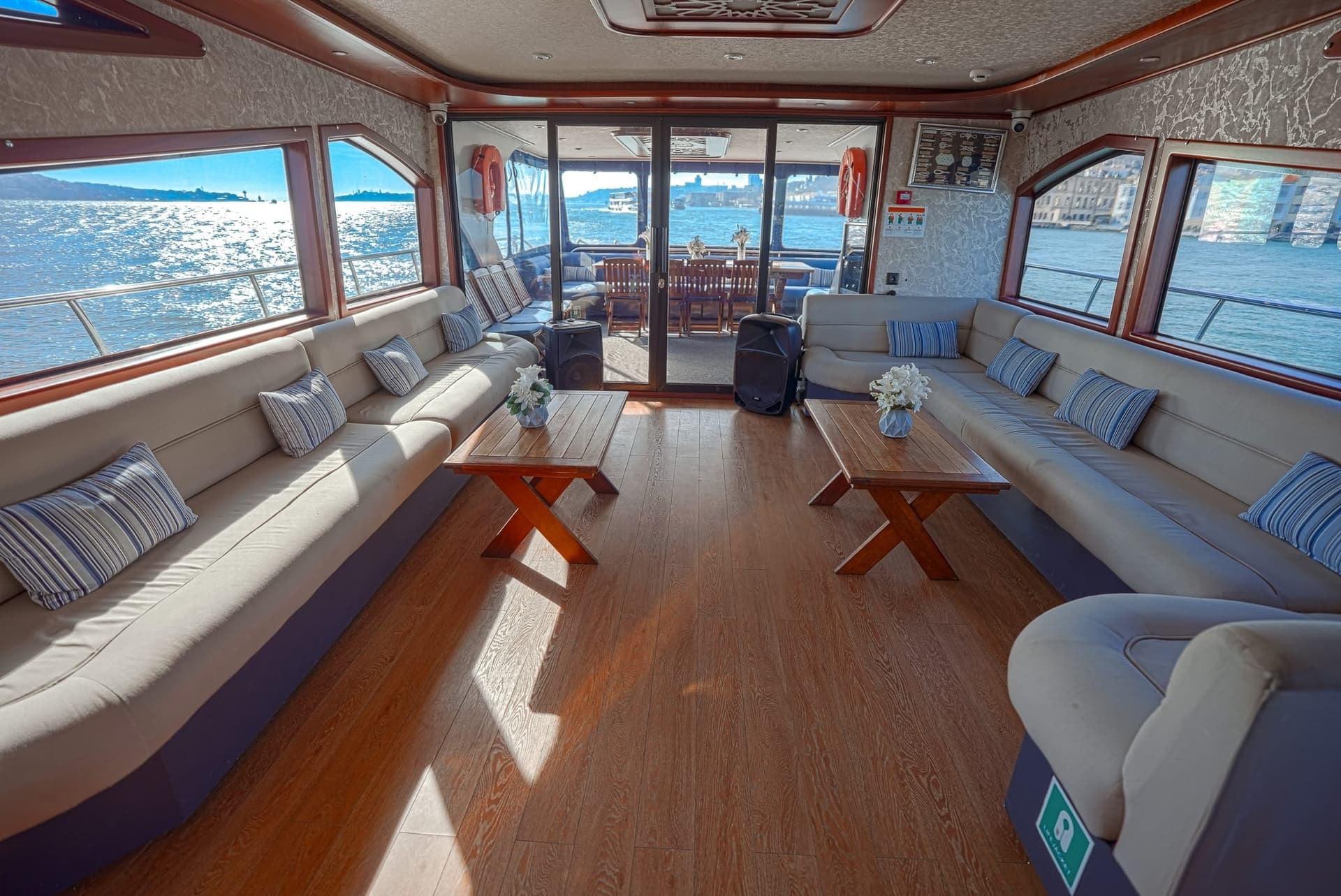 Luma Group Yacht · 40 Guests · Signature — Bosphorus charter, 40-guest yacht · Signature tier for 16–40 guests